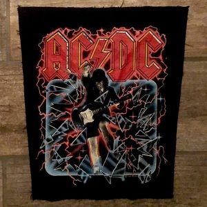 Original Vintage 1988 AC/DC back patch